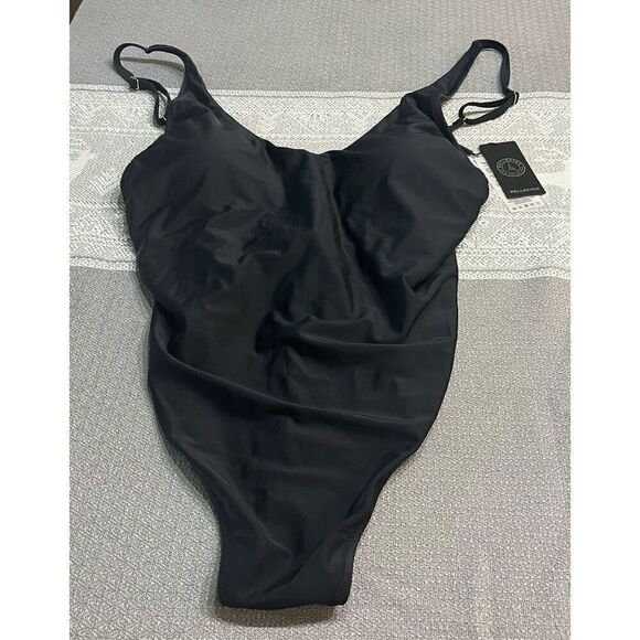 RELLECIGA Women's One Piece Thong Swimsuit - Picture 2 of 7